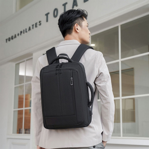 Sac à dos d'ordinateur portable Oxford multifonctionnel CXS-620 (noir) SH227B1708-07