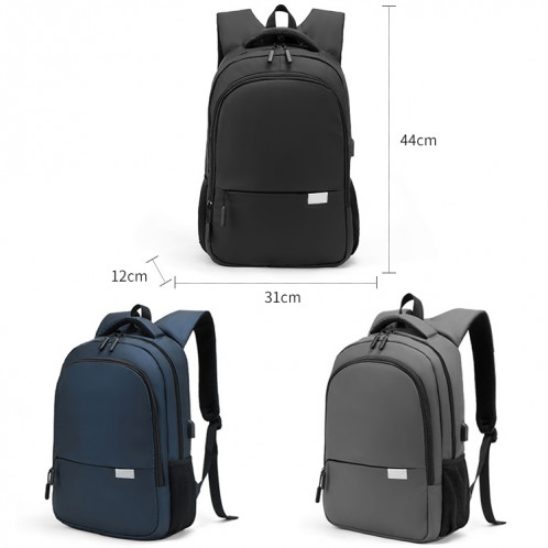 Sac à dos d'ordinateur portable Oxford multifonctionnel CXS-621 (noir) SH228B840-07