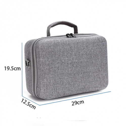 Etui portable antichoc étanche pour DJI Mavic 2 Pro / Zoom et accessoires, Taille: 29cm x 19.5cm x 12.5cm (Gris) SH154H701-08