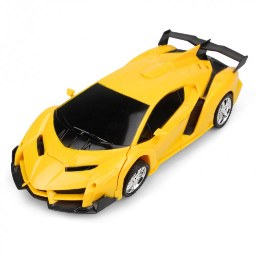 1023 voiture de jouet de voiture déformée à distance à 4 canaux (jaune) SH159Y1914-023