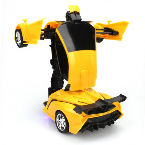 1023 voiture de jouet de voiture déformée à distance à 4 canaux (jaune) SH159Y1914-023