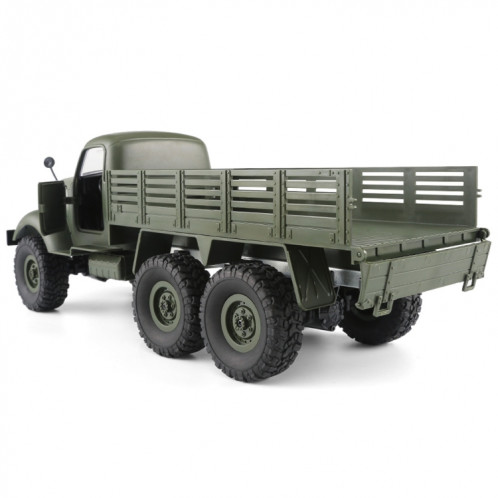 JJR / C Q60 Transporter-1 Full Body 1:16 Mini 2.4GHz RC 6WD Tracked Jouet de Voiture de Camion Militaire Off-Road (Vert Armée) SJ21AG536-018