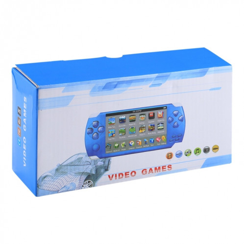 Console de jeu portable rétro avec écran de 6,3 pouces X6 de 4,3 pouces avec appareil photo 3MP, Jeux intégrés 10000, Supporte E-book / Enregistrement / Lecture de musique / Lecture de vidéos (Noir) SH368B154-012