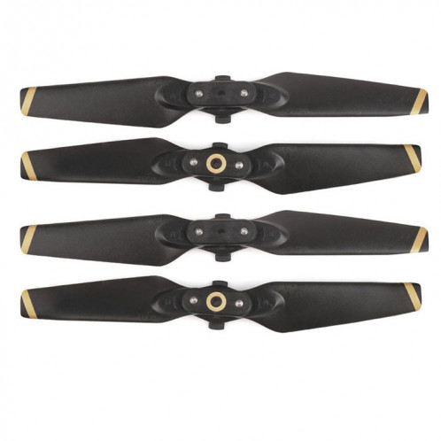 2 paires 4730F hélices pliables CW / CCW à dégagement rapide pour DJI Spark (Gold) SH662J816-06