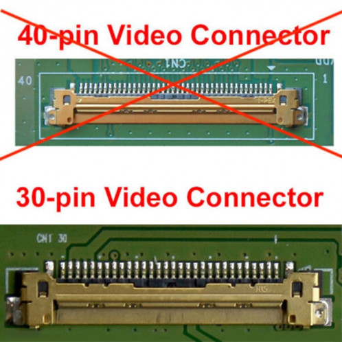 NT156WHM-N44 15,6 pouces 30 broches haute résolution 1366 x 768 Panneaux LCD TFT TFT TFT SH7232834-05