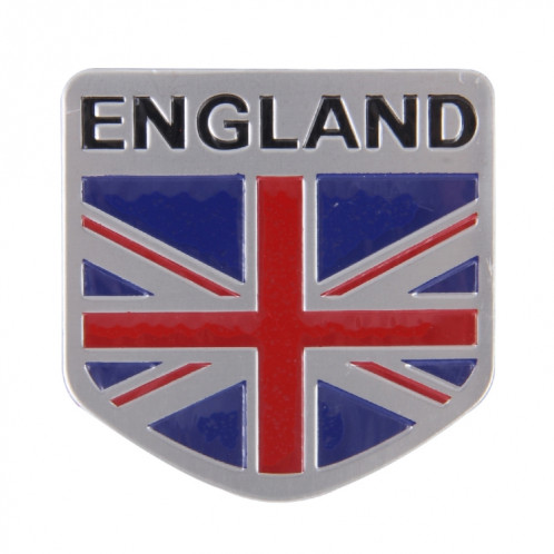 Autocollant en métal de style drapeau anglais SH02291040-05