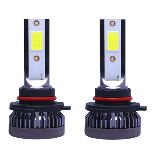 2 PCS 9005 DC9-36V / 36W / 3000K / 6000LM IP68 voiture / moto Mini COB LED phares lampes / antibrouillard (lumière dorée) SH08JL1014-015