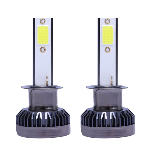 2 PCS H1 DC9-36V / 36W / 8000K / 6000LM IP68 voiture / moto Mini COB LED phares lampes / antibrouillard (lumière bleue glacée) SH43BB409-015