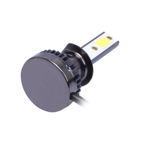 2 PCS H1 DC9-36V / 36W / 8000K / 6000LM IP68 voiture / moto Mini COB LED phares lampes / antibrouillard (lumière bleue glacée) SH43BB409-015