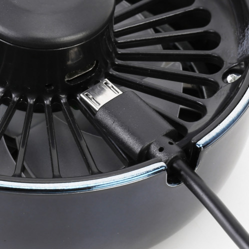 Ventilateur de refroidissement électrique portable multifonctions sortie d'air de voiture Sucker (noir) SH581B1702-012