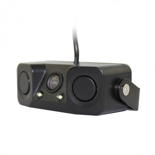 Caméra de voiture PZ-451 LED allume le capteur de stationnement 3 dans 1 moniteur de caméra de vision nocturne avec sonnerie, DC 12V, 720 x 504 pixels, angle de l'objectif: 120 degrés SH06501163-09