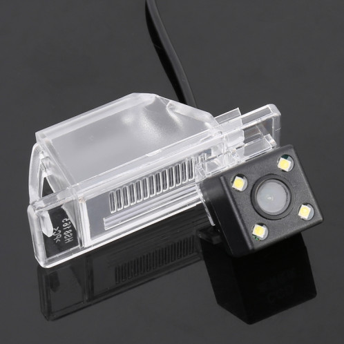 656x492 efficace Pixel HD étanche 4 LED Vision nocturne grand Angle vue arrière de voiture caméra de recul pour Nissan Patrol 2017-2018 / Kicks 2017-2018 SH0725412-012