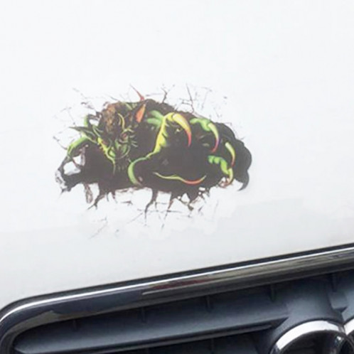 Autocollant de papier de voiture de simulation numérique caractéristique de style de monstres de bande dessinée d'effection exagérée 3D SH801F141-05