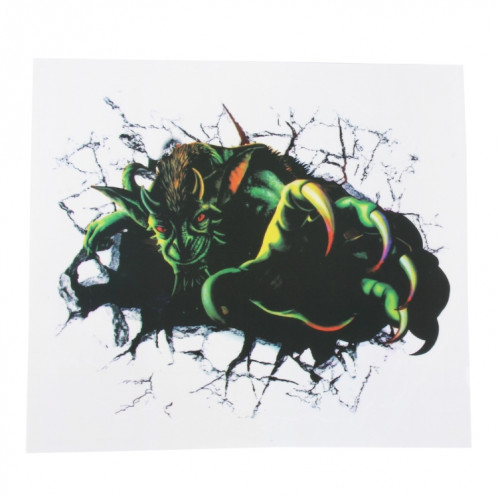 Autocollant de papier de voiture de simulation numérique caractéristique de style de monstres de bande dessinée d'effection exagérée 3D SH801F141-05