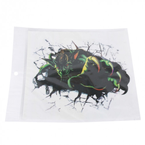 Autocollant de papier de voiture de simulation numérique caractéristique de style de monstres de bande dessinée d'effection exagérée 3D SH801F141-05