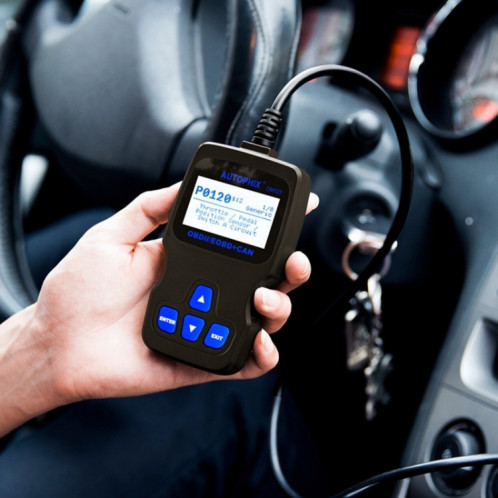 AUTOPHIX OM123 voiture Portable OBD2 Scanner outil de Diagnostic de voiture OBD 2 Scanner automobile lecteur de Code EOBD (Orange) SH866E1808-016