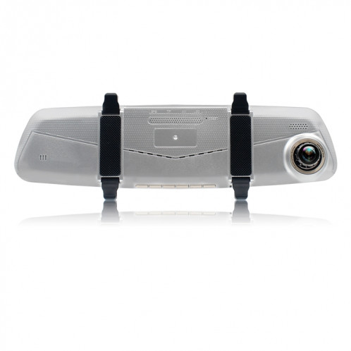 V100 7 pouces LCD écran tactile arrière rétroviseur enregistreur de voiture avec appareil photo séparé, 170 degrés de grand angle de visualisation, soutien Vision nocturne / boucle vidéo / détection de mouvement SH1356388-016