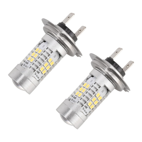 2 PCS H7-2835 10.5W 780LM 6500K 21 SMD 2835 LED phares de voiture DRL, DC 12 ~ 24V (lumière blanche) SH38WL1570-010