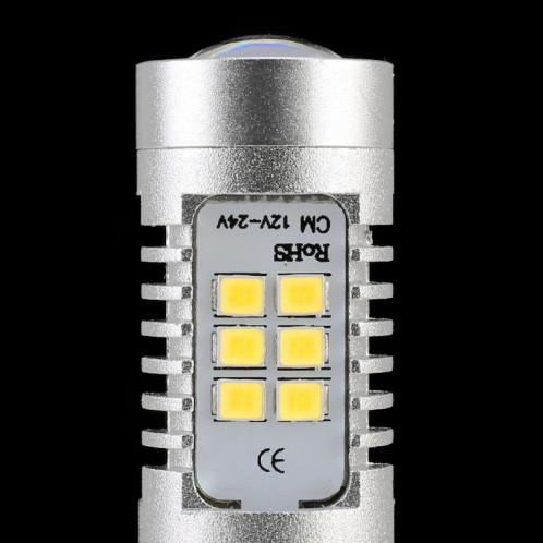 2 PCS H7-2835 10.5W 780LM 6500K 21 SMD 2835 LED phares de voiture DRL, DC 12 ~ 24V (lumière blanche) SH38WL1570-010