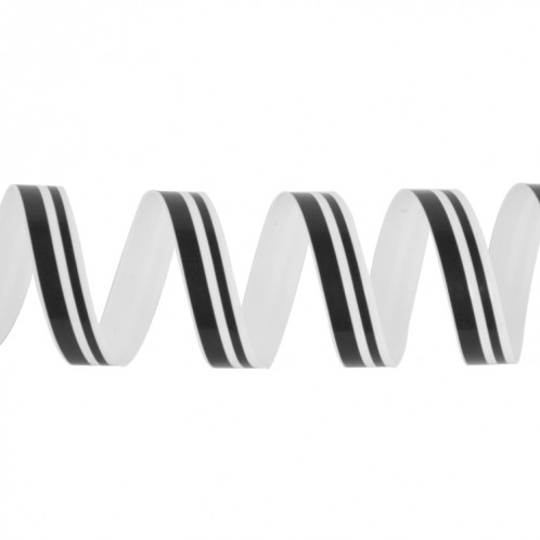Ligne de ruban de bande décorative auto-adhésive de voiture de 12mm × 9.8m (Noir) SH760B87-09