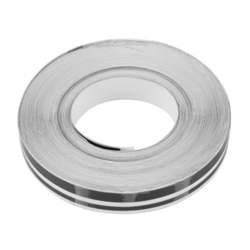 Ligne de ruban de bande décorative auto-adhésive de voiture de 12mm × 9.8m (Noir) SH760B87-09