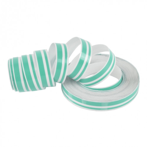 Ligne de ruban décoratif auto-adhésif de voiture de 12 mm × 9,8 m (vert) SH760G796-09