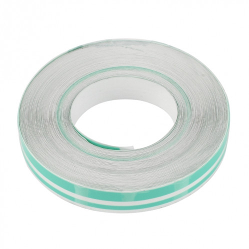 Ligne de ruban décoratif auto-adhésif de voiture de 12 mm × 9,8 m (vert) SH760G796-09