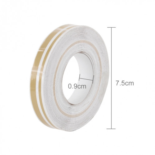Ligne de ruban de bande décorative auto-adhésive de voiture de 12mm × de 9.8m (Or) SH760J1020-09