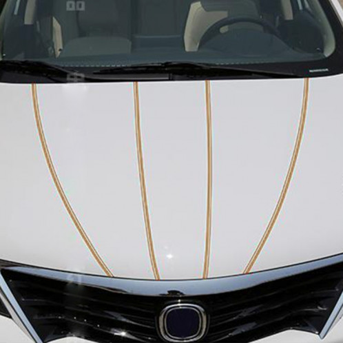Ligne de ruban de bande décorative auto-adhésive de voiture de 12mm × de 9.8m (Or) SH760J1020-09