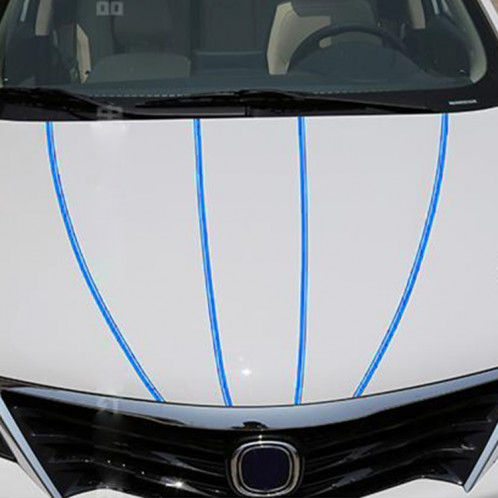 Ligne de ruban de bande décorative auto-adhésive de voiture de 12 mm × 9,8 m (bleu) SH760L1507-09