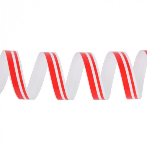 Ligne de ruban décoratif auto-adhésif de voiture de 12 mm × 9,8 m (rouge) SH760R1904-09