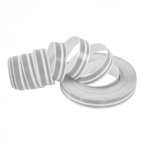 Ligne de ruban de bande décorative auto-adhésive de voiture de 12mm × 9.8m (Argent) SH760S1002-09