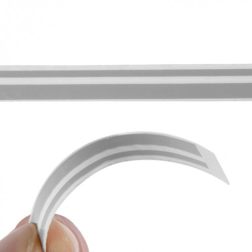 Ligne de ruban de bande décorative auto-adhésive de voiture de 12mm × 9.8m (Argent) SH760S1002-09