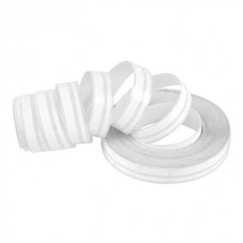 Ligne de ruban de bande décorative auto-adhésive de voiture de 12mm × de 9.8m (Blanc) SH760W1849-09