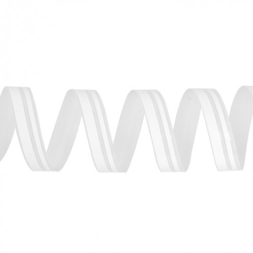 Ligne de ruban de bande décorative auto-adhésive de voiture de 12mm × de 9.8m (Blanc) SH760W1849-09