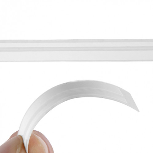 Ligne de ruban de bande décorative auto-adhésive de voiture de 12mm × de 9.8m (Blanc) SH760W1849-09