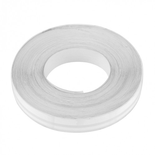 Ligne de ruban de bande décorative auto-adhésive de voiture de 12mm × de 9.8m (Blanc) SH760W1849-09