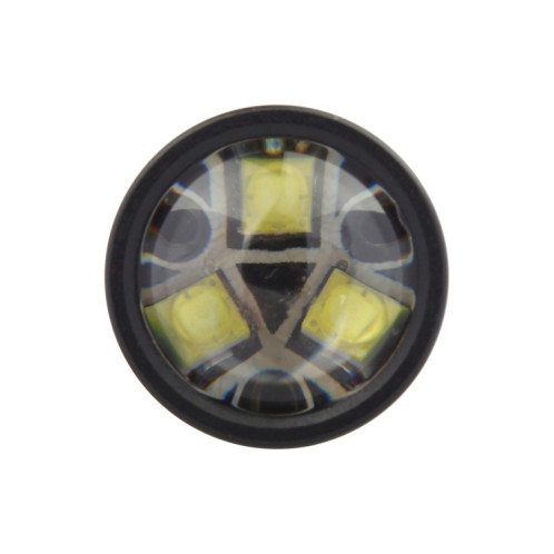 2 PCS MZ 10W 1080 LM 5500K H4 12 XB-D LED phares de voiture lampes de conduite, DC 12-24V (lumière blanche) SM06WL1253-06