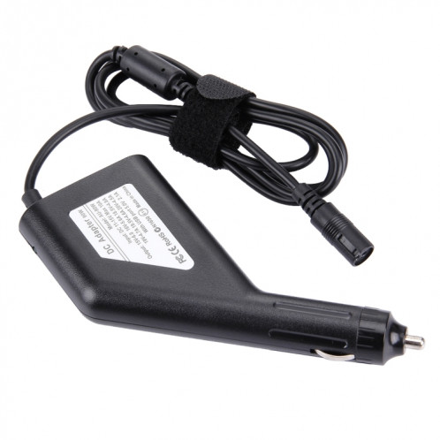 Chargeur de voiture universel pour ordinateur portable PowerBook 90W avec 8 adaptateurs d'alimentation et 1 port USB pour Samsung, Sony, Asus, Acer, IBM, HP, Lenovo (noir) SL982B225-07