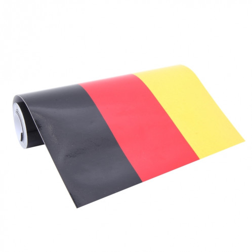 Film de décalque autocollant d'enveloppe en plastique de voiture de drapeau allemand de 2m SH217A175-06