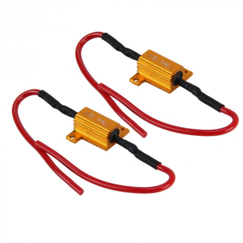 2 PCS voiture Canbus annuleur d'erreur décodeur résistance de charge LED 10W 39 Ohm pas de décodeur clignotant SH22861885-06