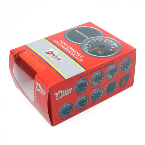 Jauge de presse à huile modifiée de voiture universelle de 52 mm 12V SH50741706-06