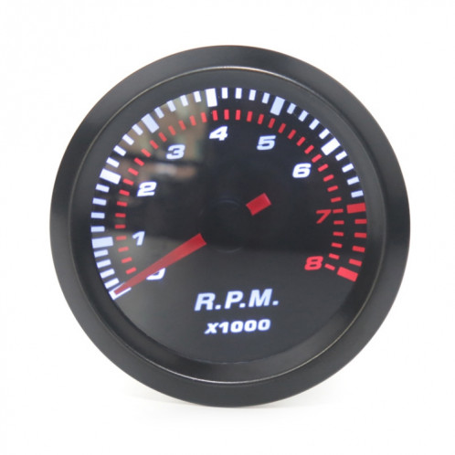Tachymètre modifié de voiture universel 52mm 12V SH50751376-06