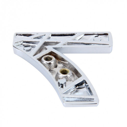 Décalque d'autocollant autocollant, emblème 3D du numéro sept de l'insigne de véhicule automobile, taille: 3.6 * 4.5 * 0.5cm SH270G1776-05
