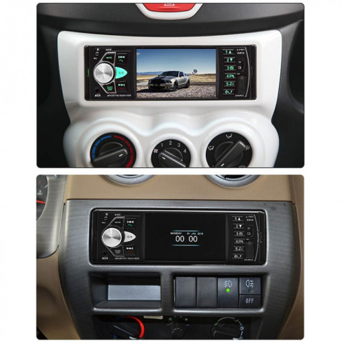 SWM-4022D HD 4.1 pouces 12V récepteur universel d'autoradio lecteur MP5, prise en charge de la carte FM et Bluetooth et TF avec télécommande SH36861804-019