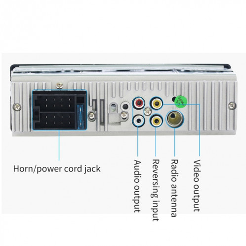 SWM-7805C 4.1 pouces écran tactile récepteur universel d'autoradio lecteur MP5, prise en charge de la carte FM et Bluetooth et TF avec télécommande SH3706425-022
