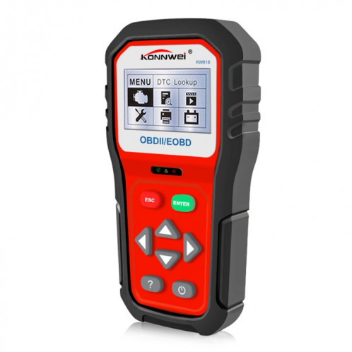 Outils d'analyse diagnostique automatique de voiture de KONNWEI KW818 EOBD / OBDII CAN Scanner de lecteur de code (seulement pour la voiture de l'essence 12V) SO38001844-08