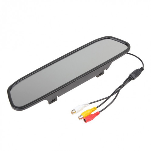 PZ-705 4,3 pouces TFT LCD Moniteur de rétroviseur de voiture pour les systèmes vidéo de stationnement de rétroviseur de voiture SH38591017-07