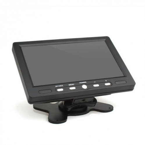 PZ-708 7,0 pouces TFT LCD Moniteur de voiture avec support et télécommande SH38601851-011