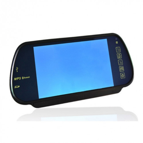 Moniteur de rétroviseur de voiture LCD TFT PZ-710 7,0 pouces avec télécommande, lecteur Bluetooth / MP5 de soutien SH3861667-08